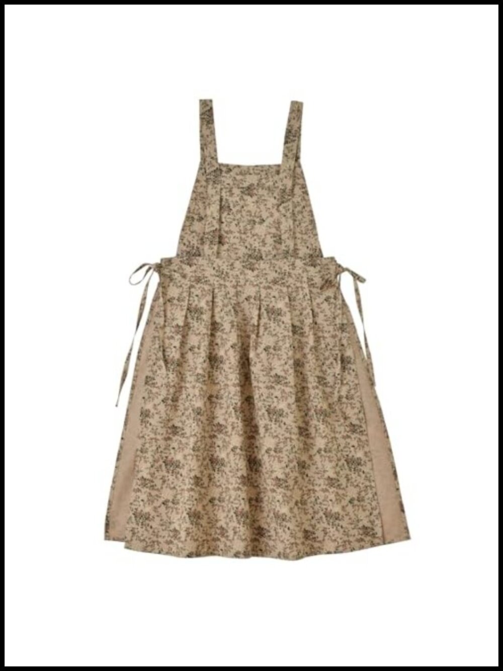Floral Cotton Waterproof Vintage Apron with Pockets